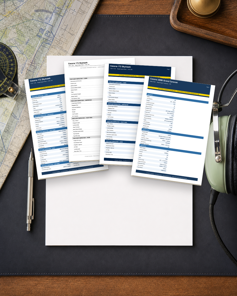 Aviation Checklist Complete Pack - 18 PDF Downloads