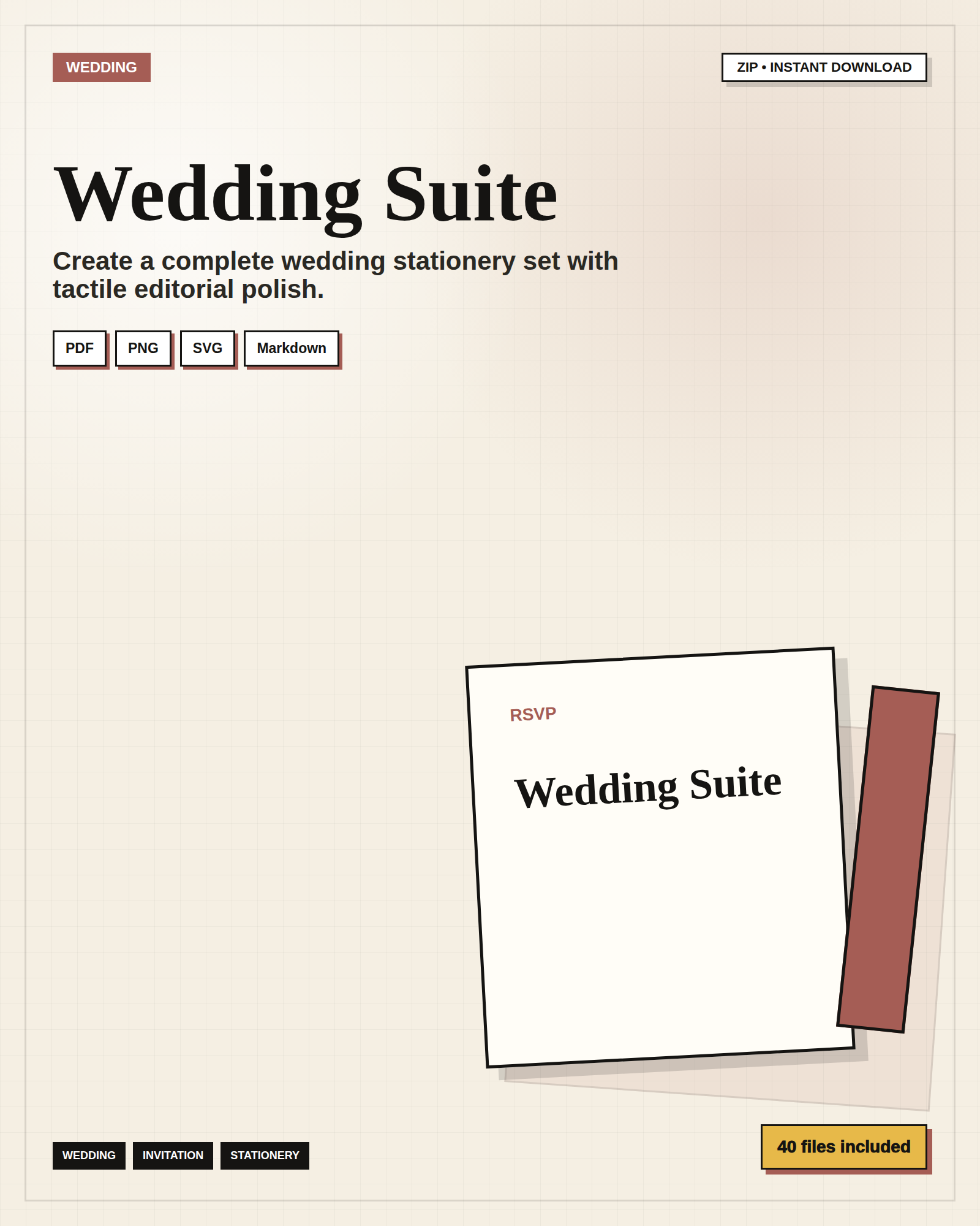 Wedding Invitation Suite